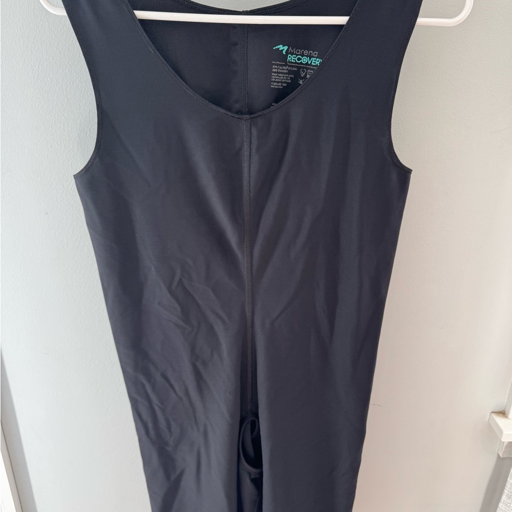 Marena Men’s Sleeveless Bodysuit- Black - Picture 4 of 7